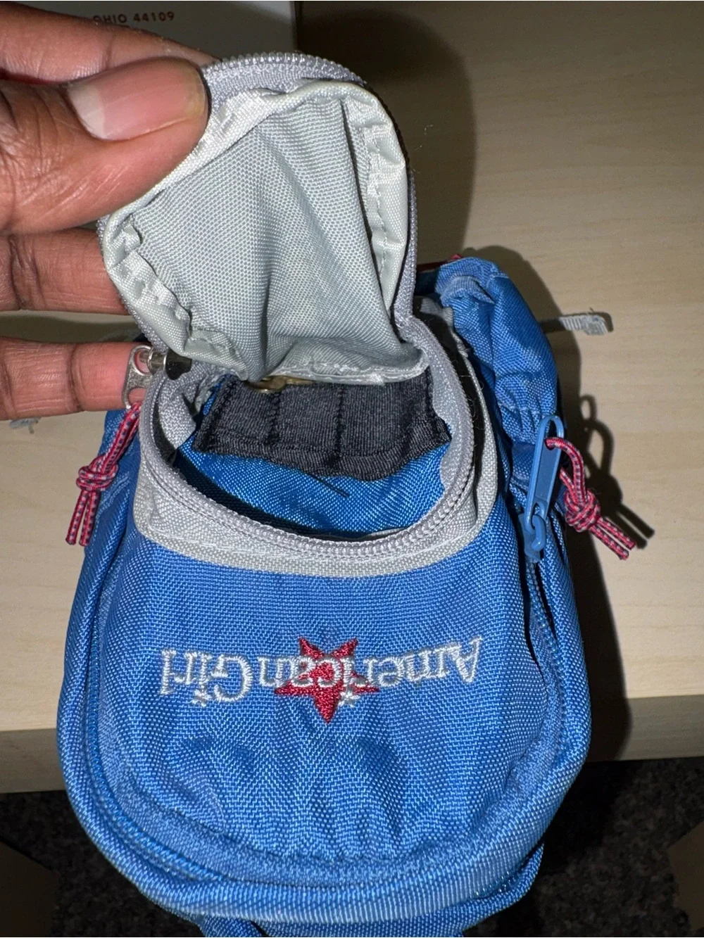 American Girl mini backpack